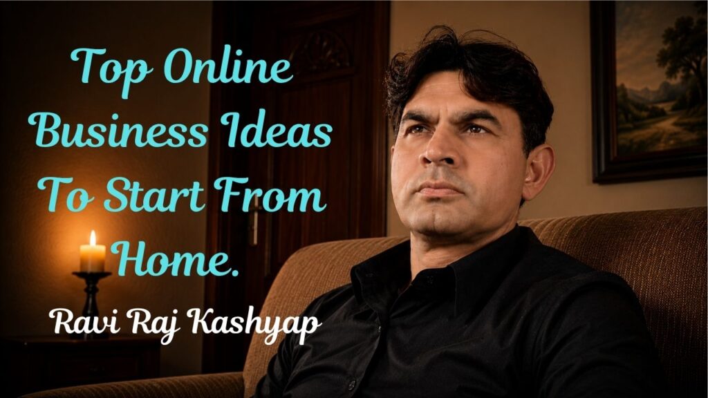 Person working from home on a laptop exploring profitable online business ideas, digital entrepreneurship, freelancing, blogging, and remote income opportunities.